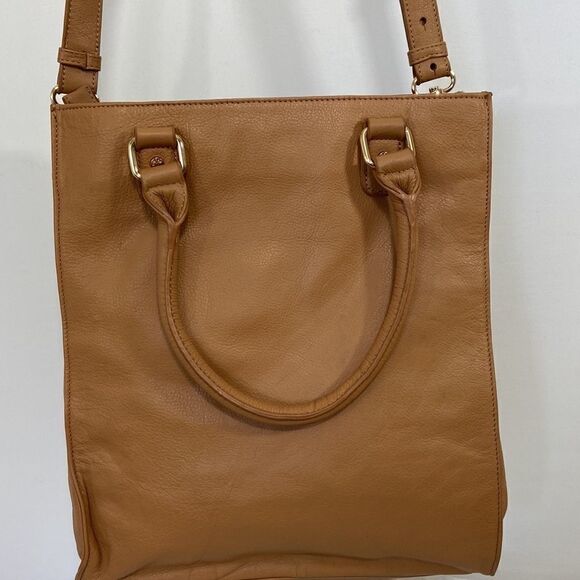 Paul & Joe Bag  Crossbody "Sister" Tan Leather Bag Detachable Strap~ Nwot - Picture 4 of 9